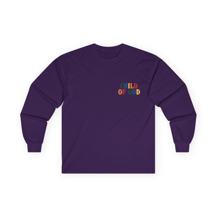 Forrest Frank Child of God Tracklist Unisex Ultra Cotton Long Sleeve Tee