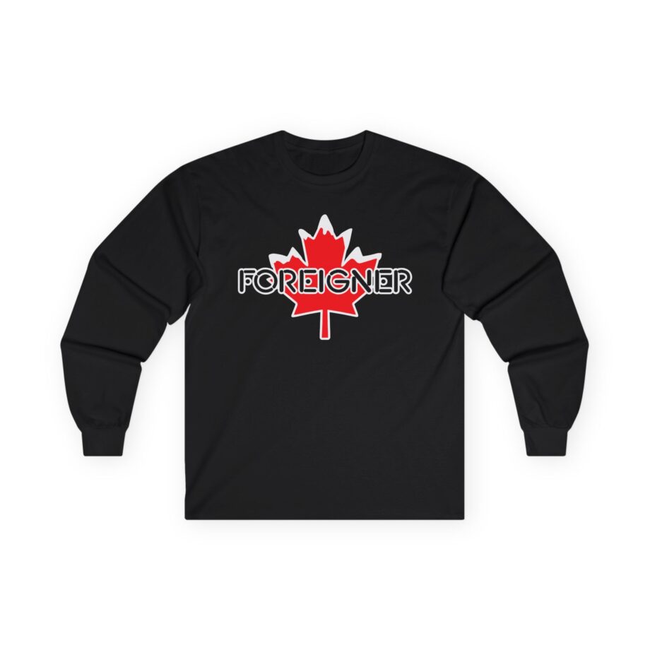 Foreigner Signed Unisex Ultra Cotton Long Sleeve Tee