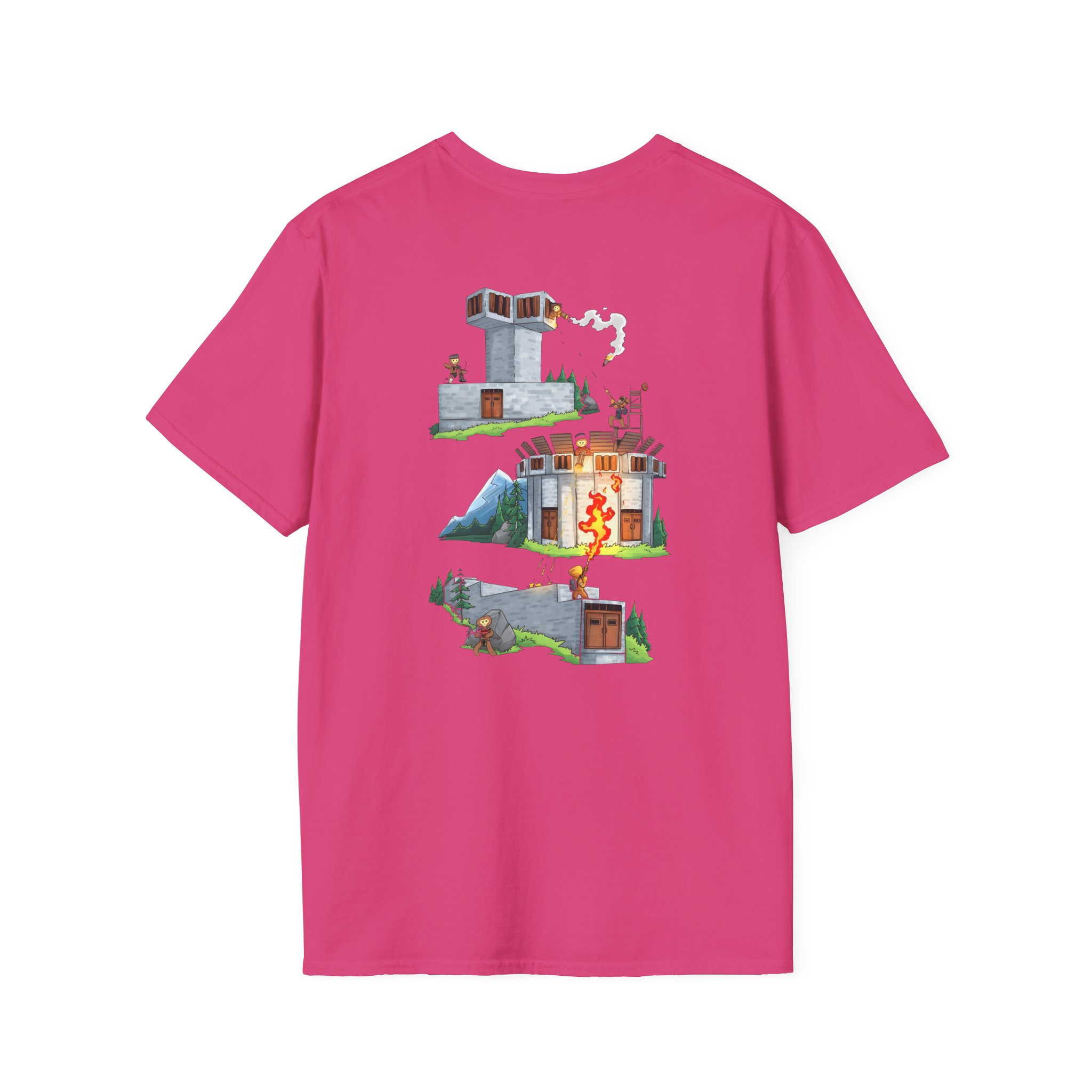 Spoonkid Battlefield Unisex Softstyle T-Shirt