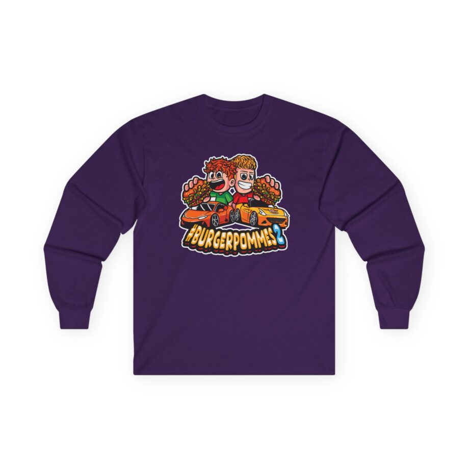 Burger Pommes Unisex Ultra Cotton Long Sleeve Tee