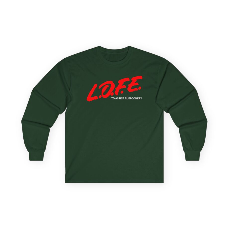 Lofe to Assist Buffoonery Unisex Ultra Cotton Long Sleeve Tee