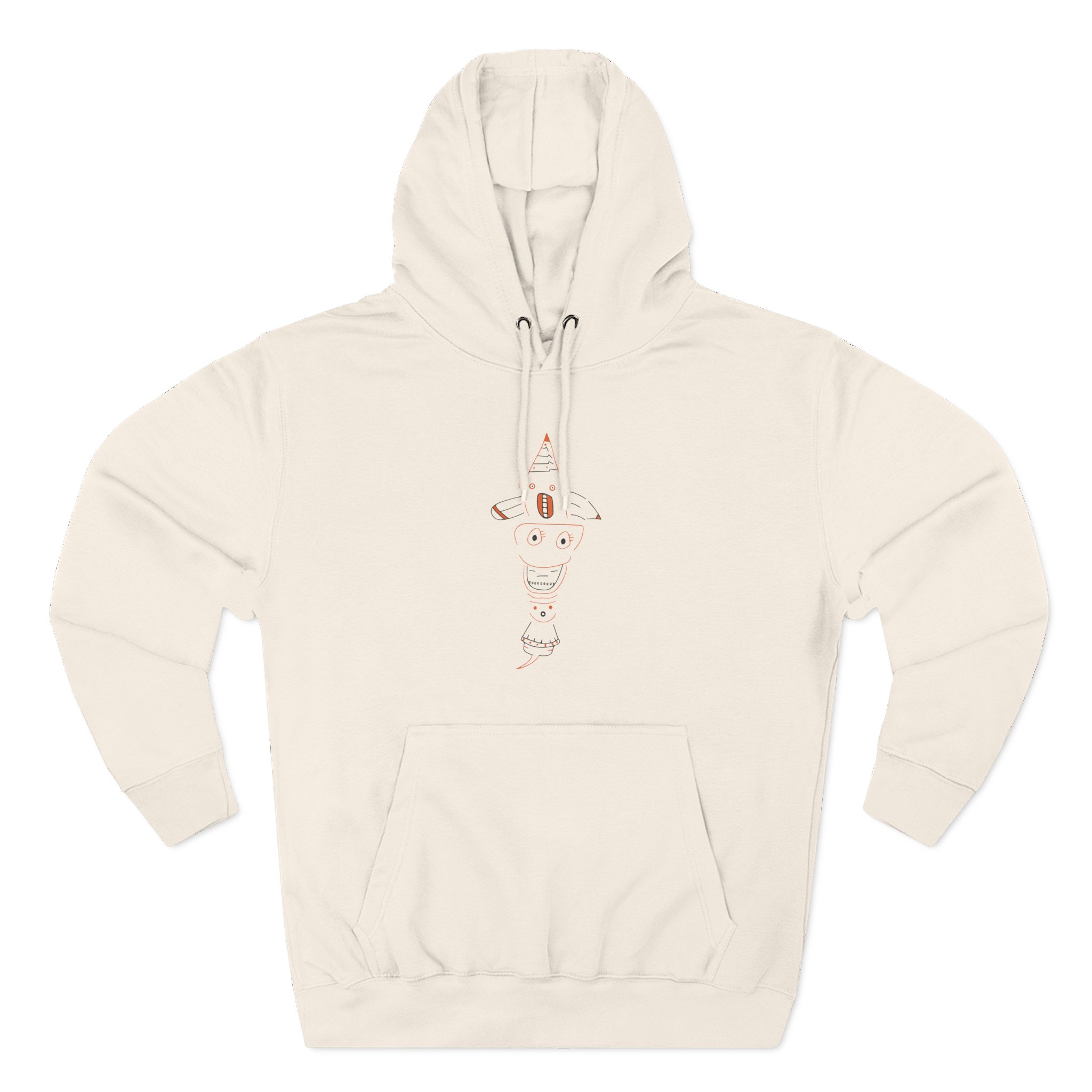 Out of Character Three-Panel Fleece Hoodie