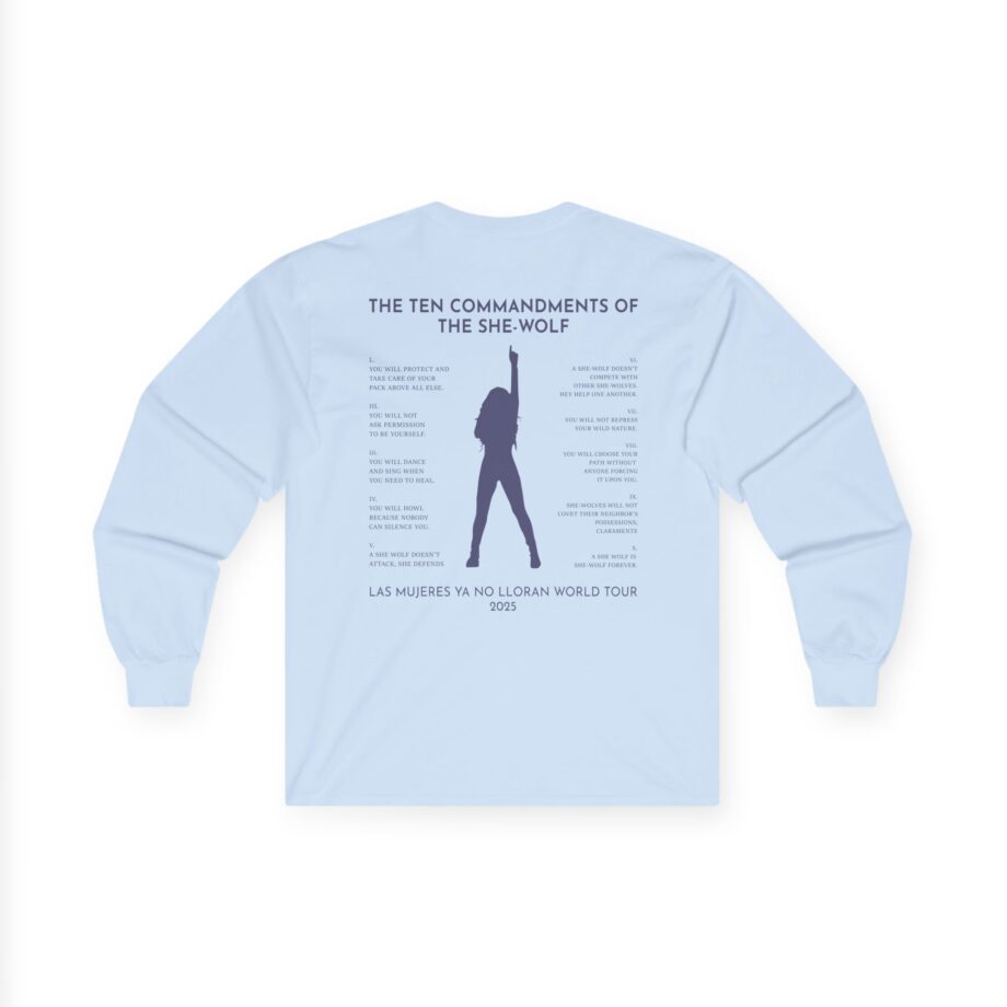 Shakira Commandments Unisex Ultra Cotton Long Sleeve Tee