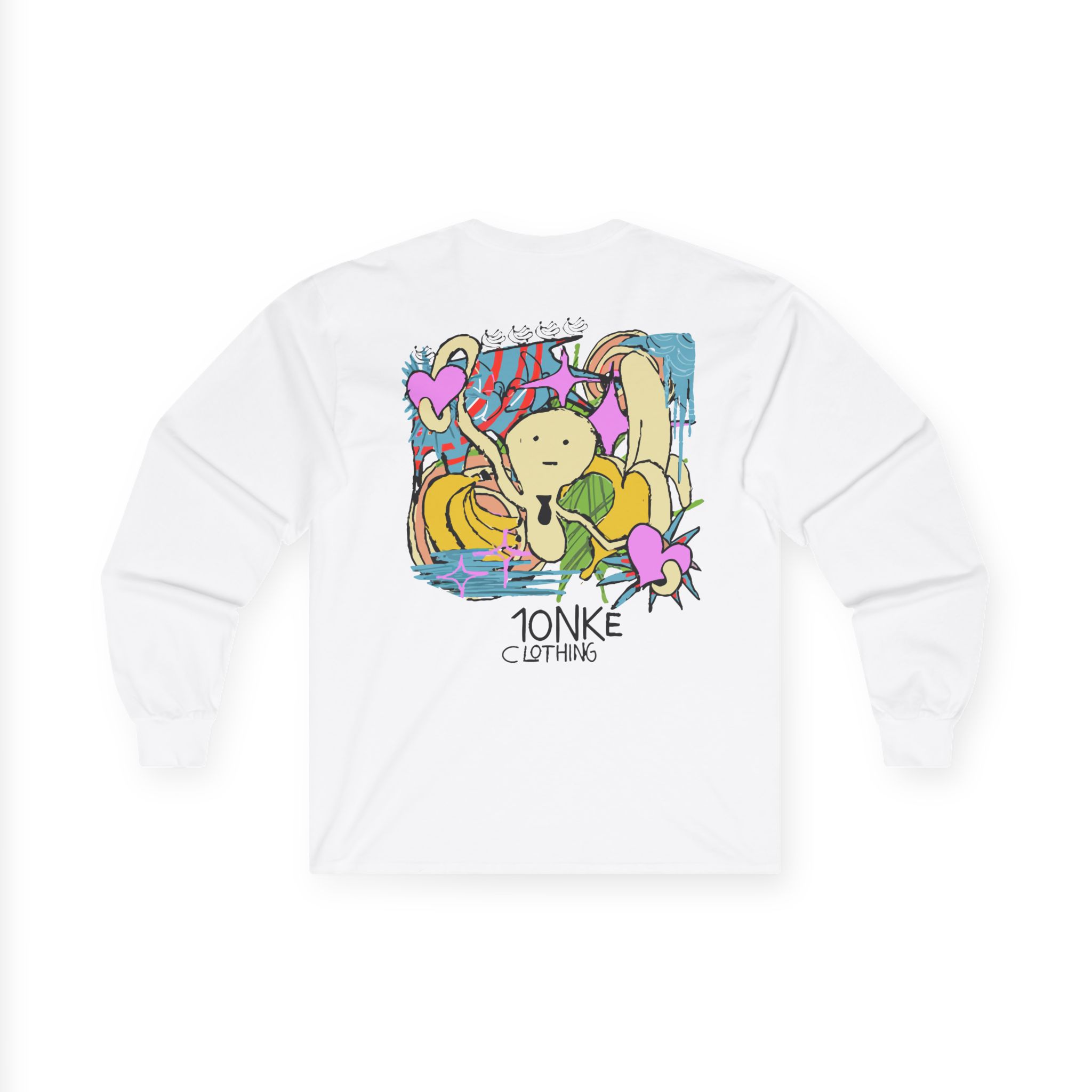Spoonkid Basquiat Monke Unisex Ultra Cotton Long Sleeve Tee