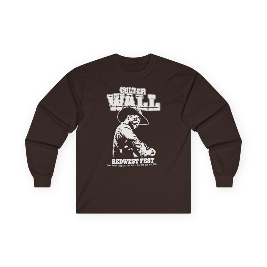 Colter Wall RedWest Fest Unisex Ultra Cotton Long Sleeve Tee