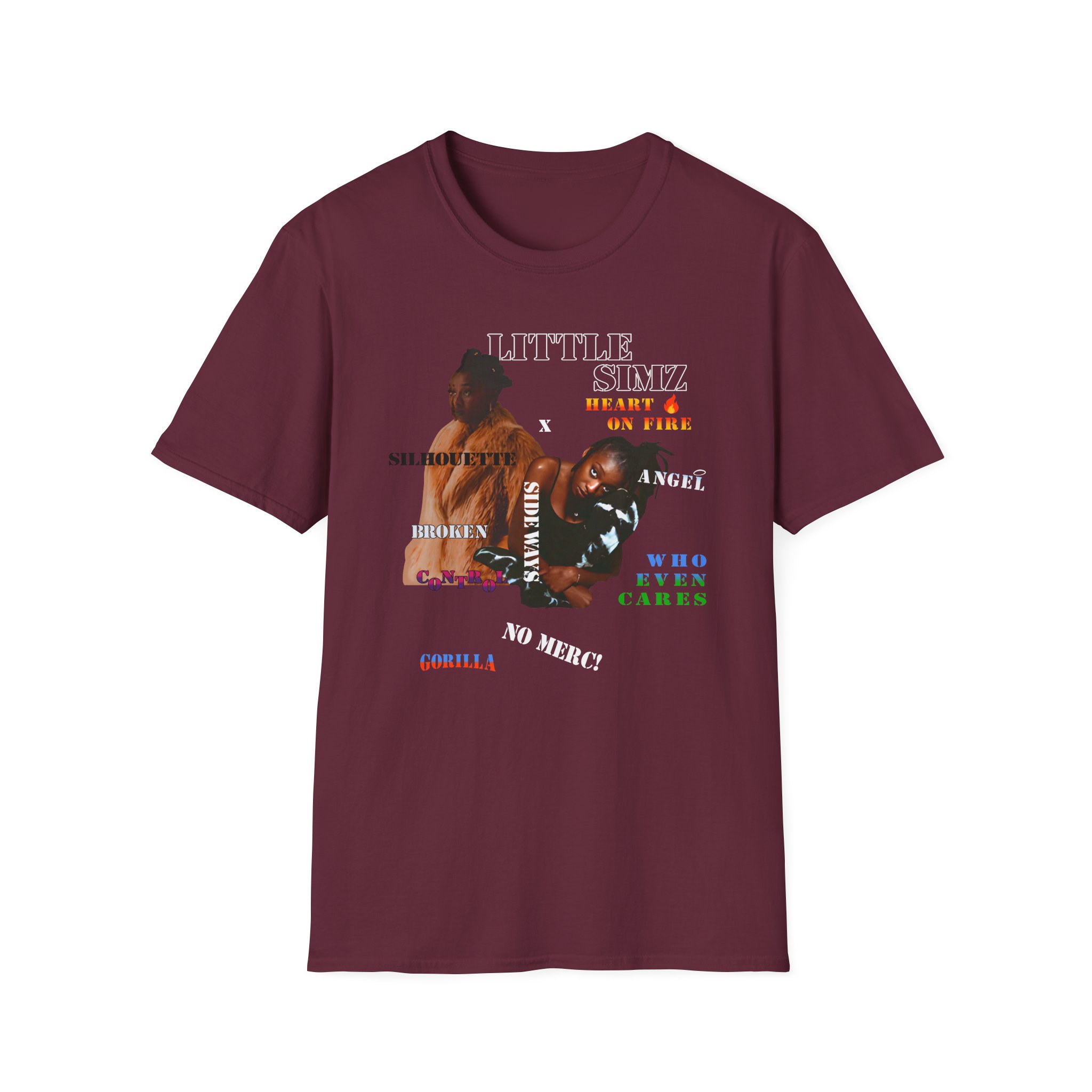 Little Simz Photo Collage Unisex Softstyle T-Shirt