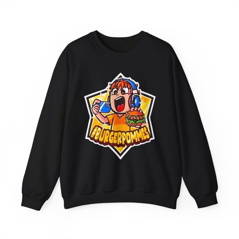 Burger Pommes Unisex Heavy Blend™ Crewneck Sweatshirt