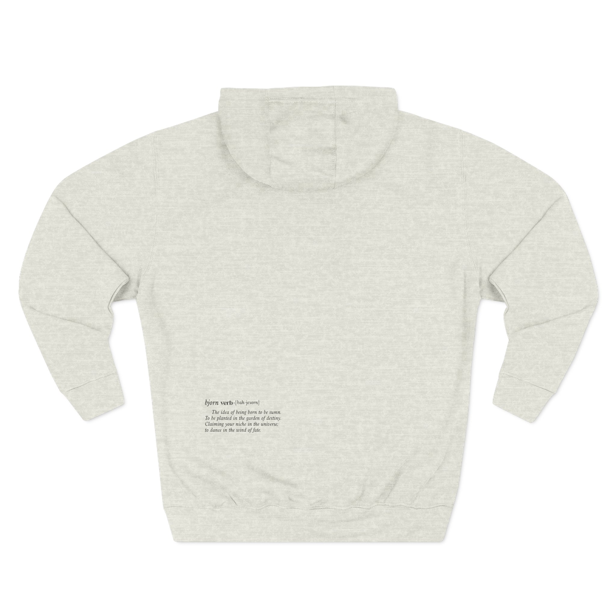 Smino Three-Panel Fleece Hoodie