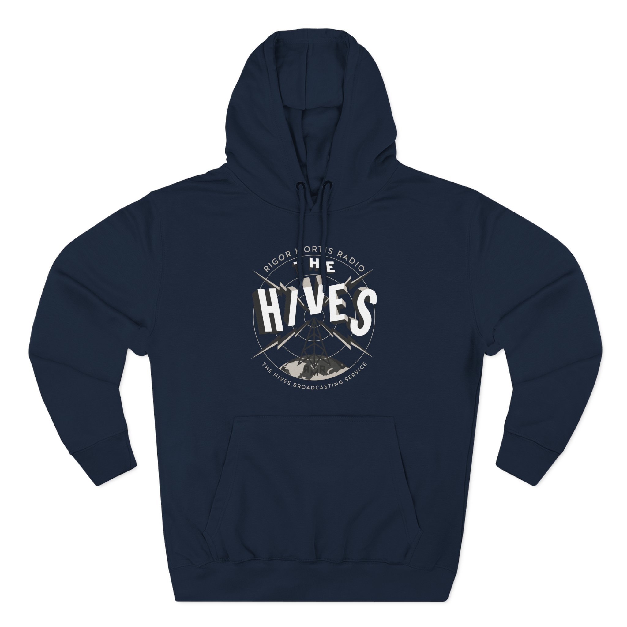 The Hives Rigor Mortis Radio Tower Three-Panel Fleece Hoodie