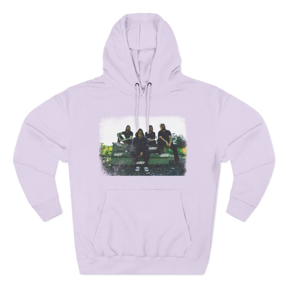Hardy Band Photo Three-Panel Fleece Hoodie