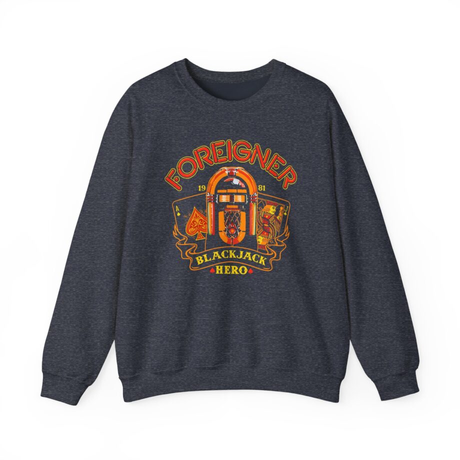 Foreigner Jack Hero Unisex Heavy Blend™ Crewneck Sweatshirt