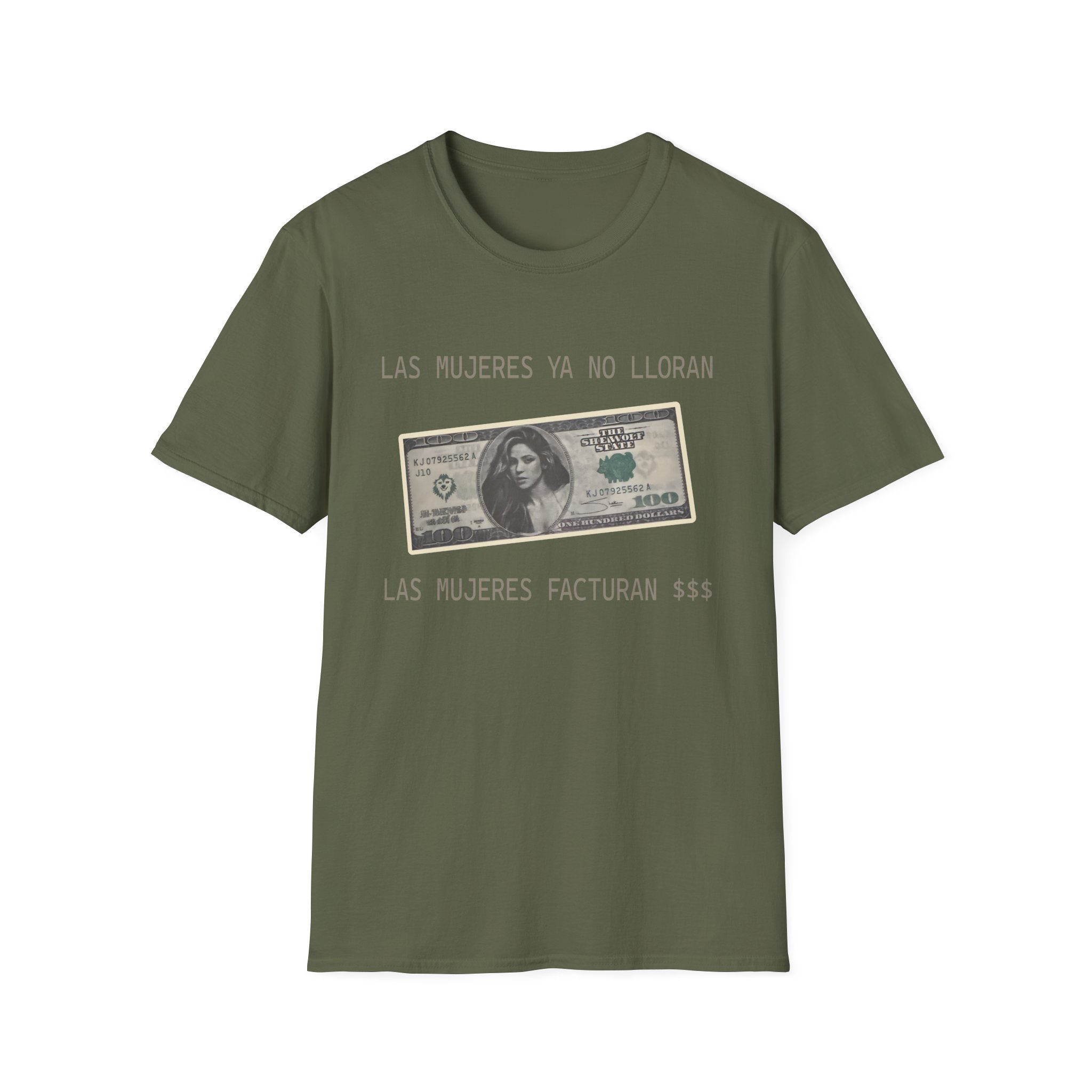 Shakira Dollar Bill Unisex Softstyle T-Shirt