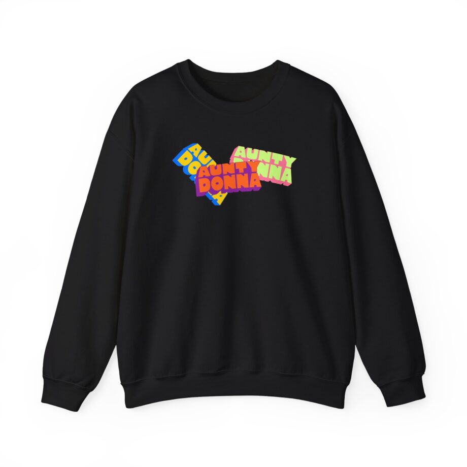 Aunty Donna Three Logo Unisex Heavy Blend™ Crewneck Sweatshirt