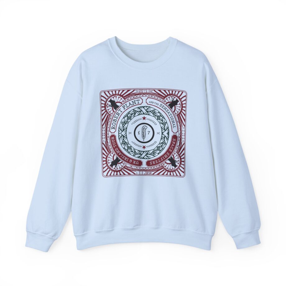 Robert Plant Retrographic Unisex Heavy Blend™ Crewneck Sweatshirt