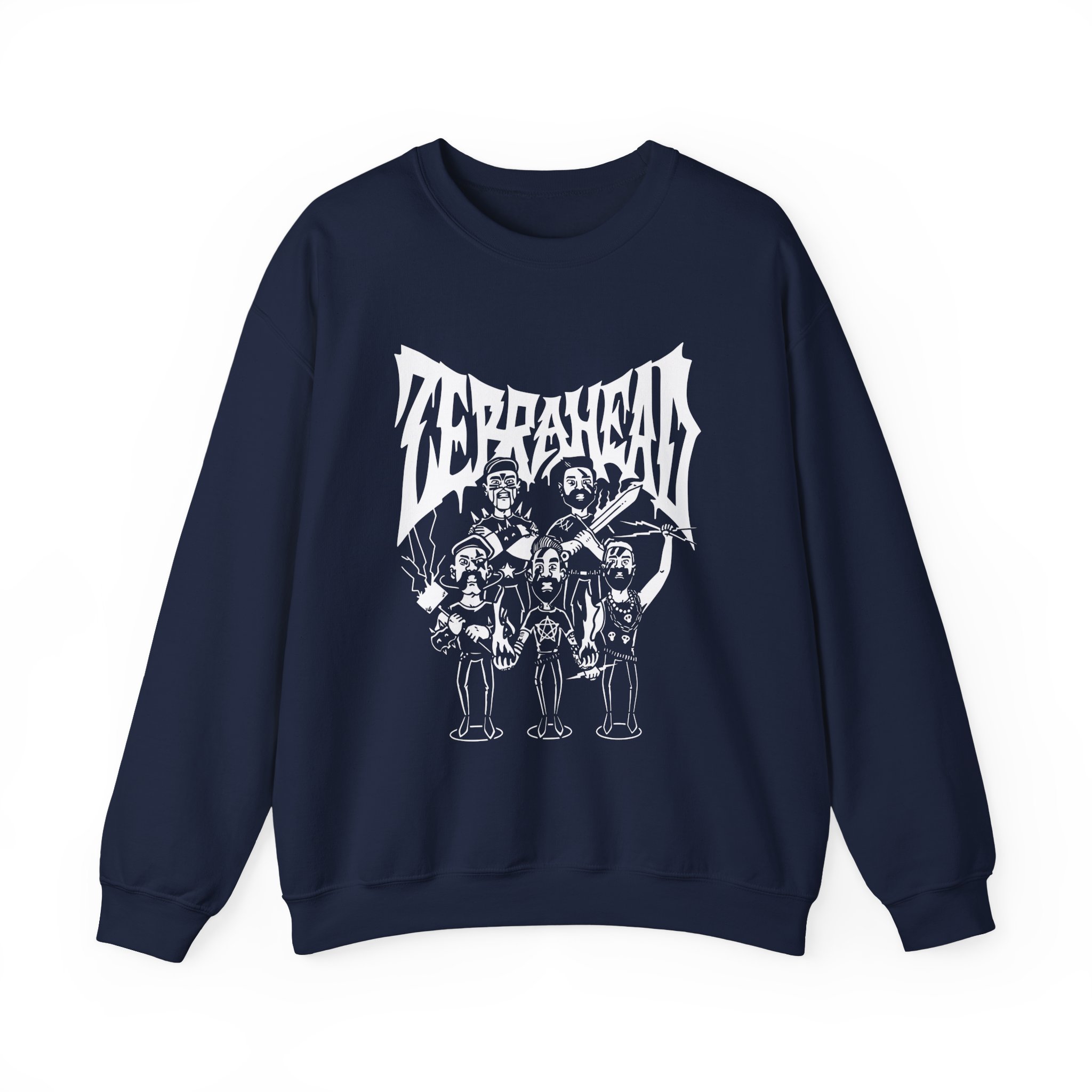 Zebrahead Goth Unisex Heavy Blendâ„¢ Crewneck Sweatshirt
