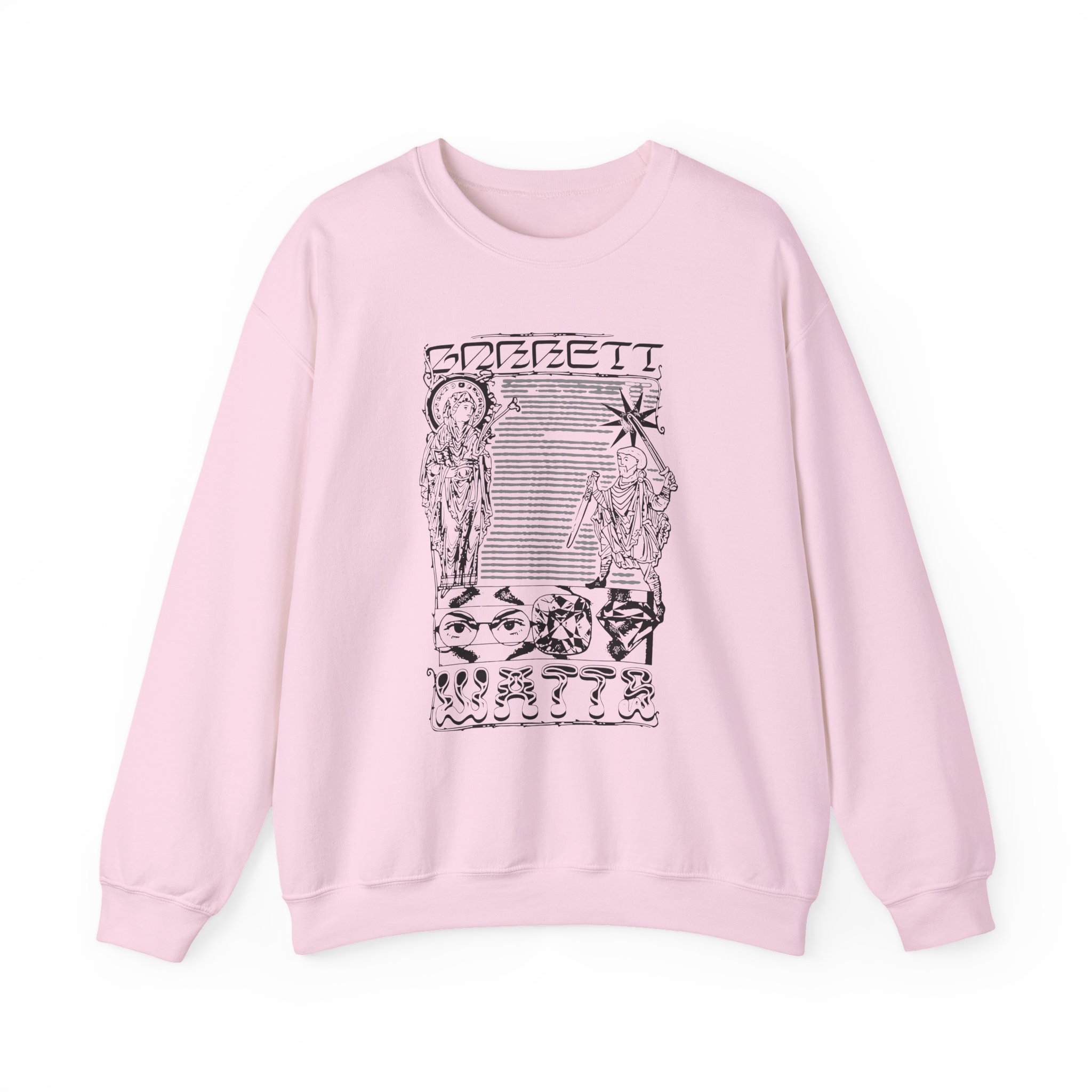 Garrett Watts the Secret  Heavy Blendâ„¢ Crewneck Sweatshirt