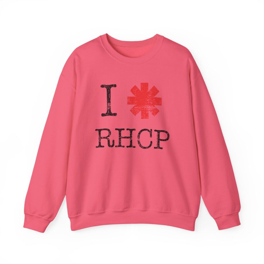 Red Hot Chili Peppers I Heart Rhcp Unisex Heavy Blend™ Crewneck Sweatshirt