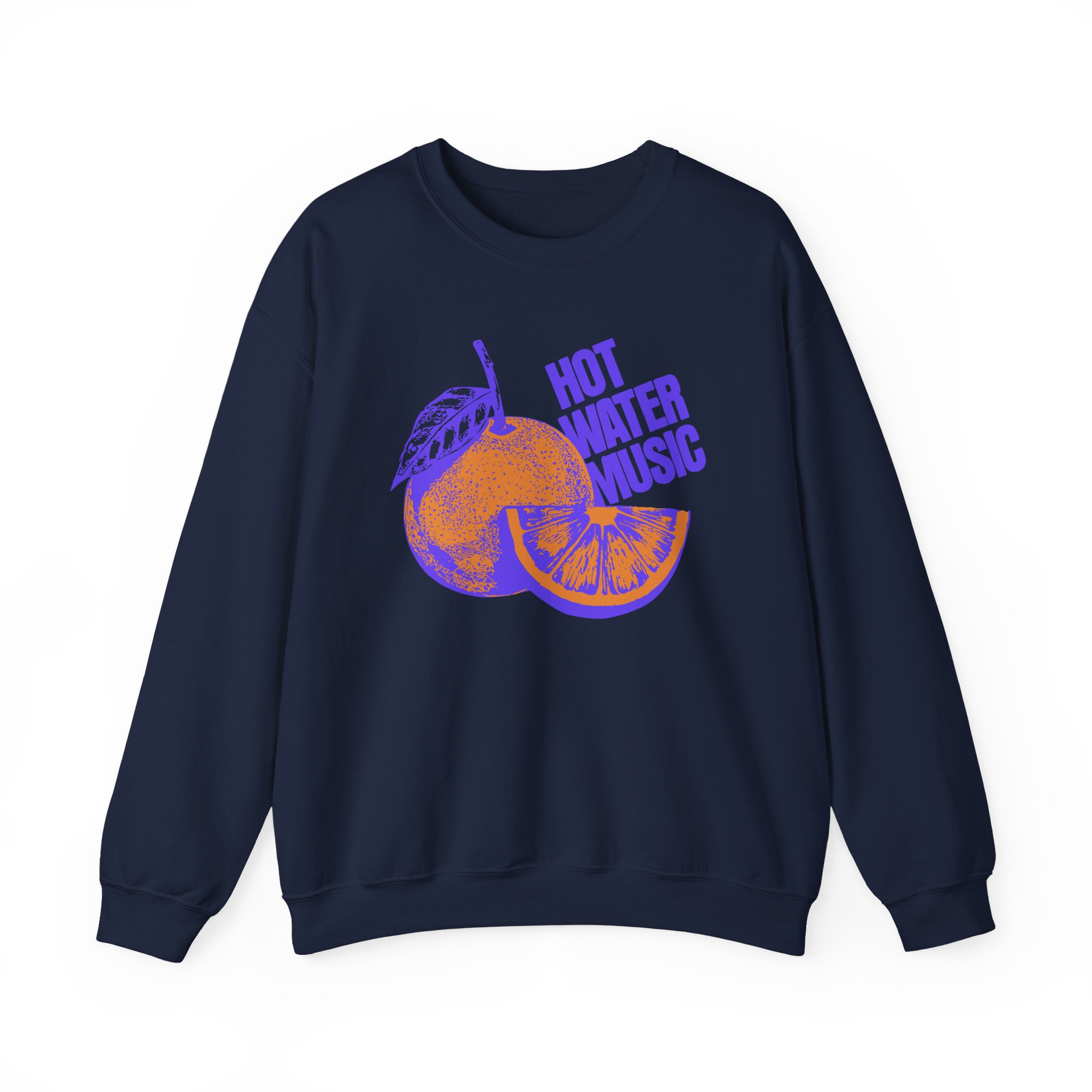 Hot Water Music Florida Orange Unisex Heavy Blendâ„¢ Crewneck Sweatshirt