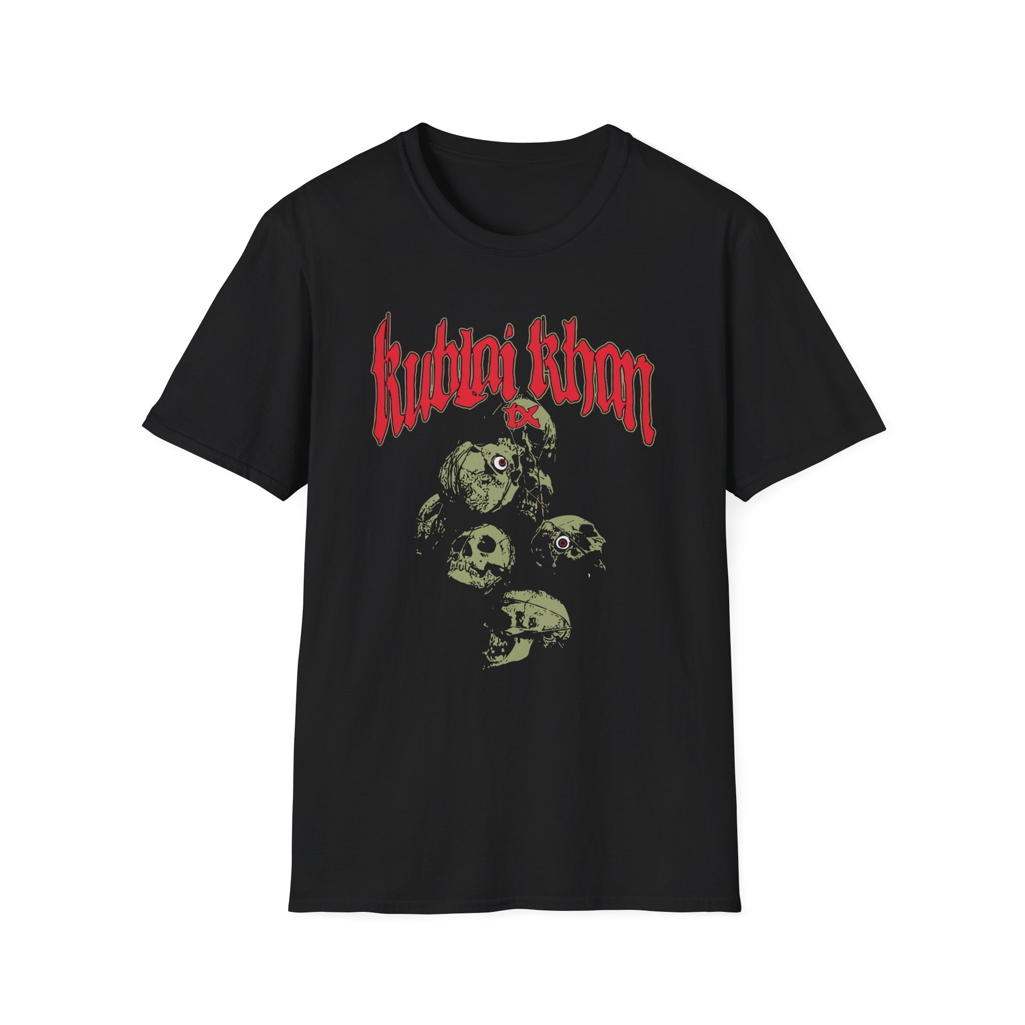 Kublai Khan - Skull  Unisex Softstyle T-Shirt