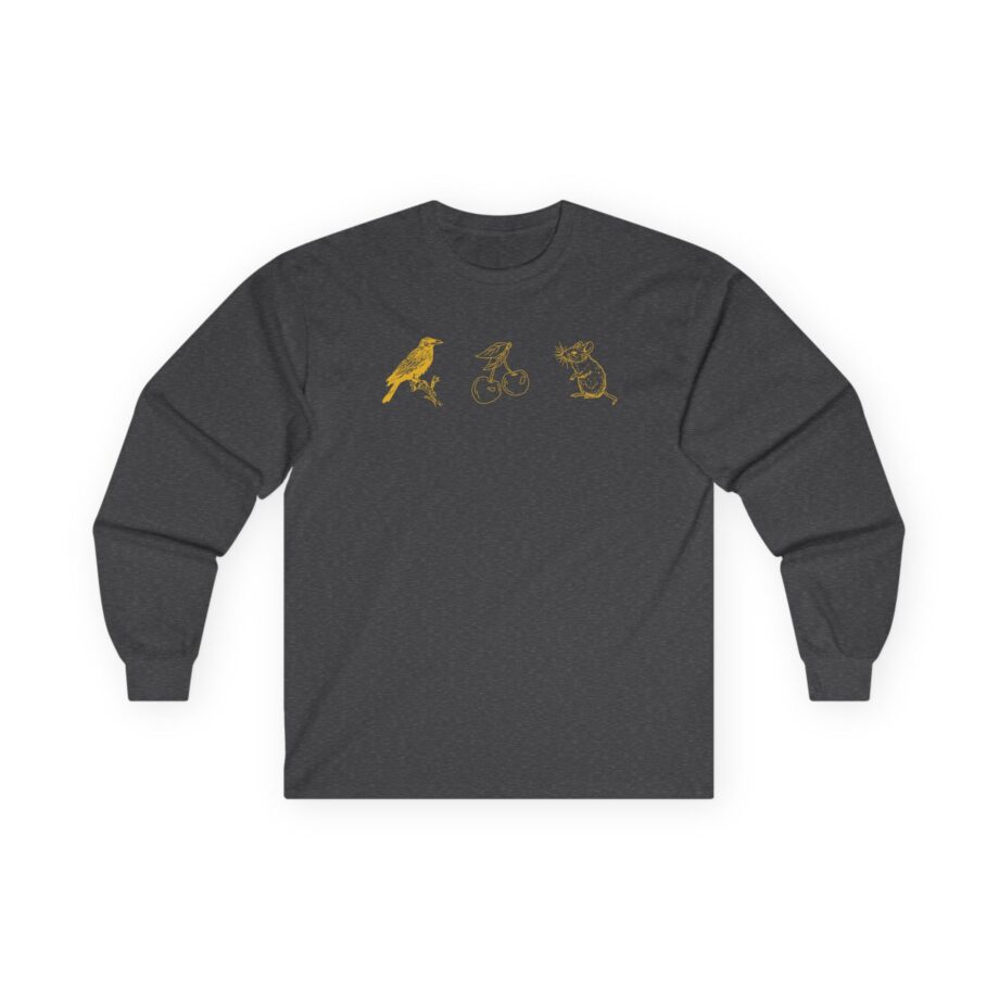 Armchair Expert Crow Cherry Mouse Unisex Ultra Cotton Long Sleeve Tee