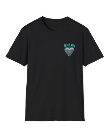 Saint Jhn Chromedd Hearts Icwbdy Unisex Softstyle T-Shirt