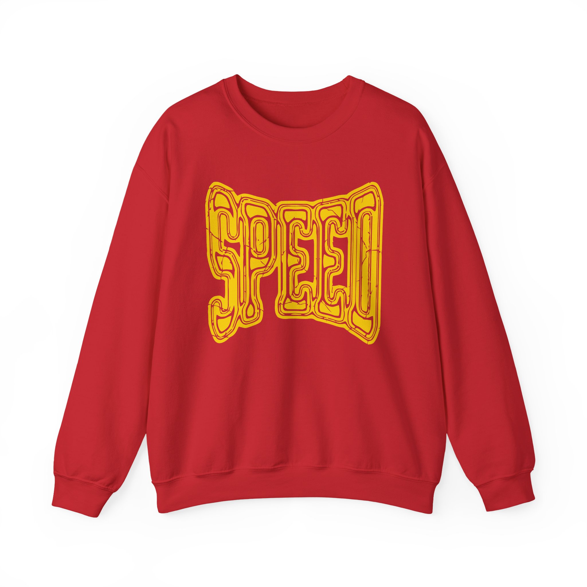 Ishowspeed Gold Logo Unisex Heavy Blendâ„¢ Crewneck Sweatshirt