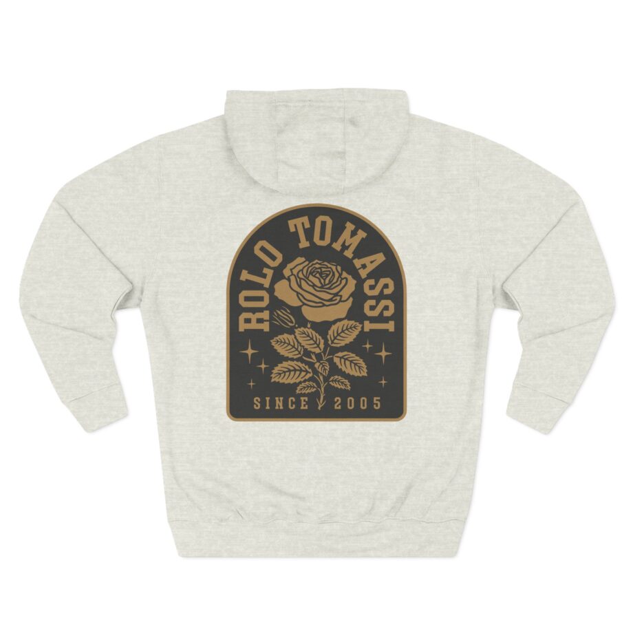 Rolo Tomassi Rose Arch Three-Panel Fleece Hoodie