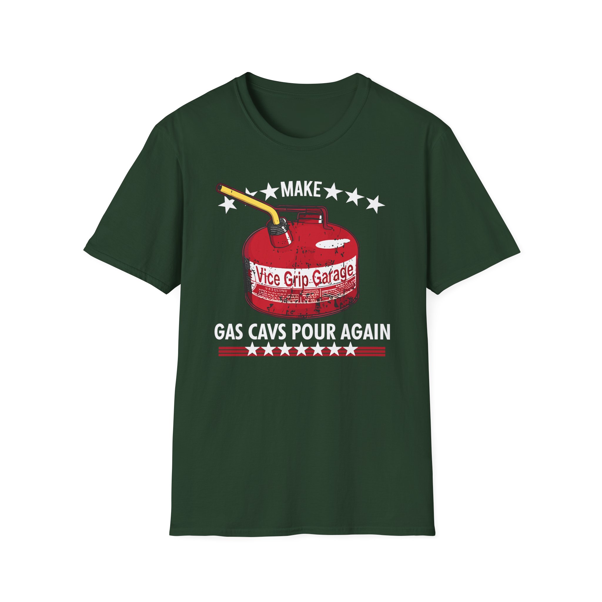 Vicegripgarage Gas Can Unisex Softstyle T-Shirt