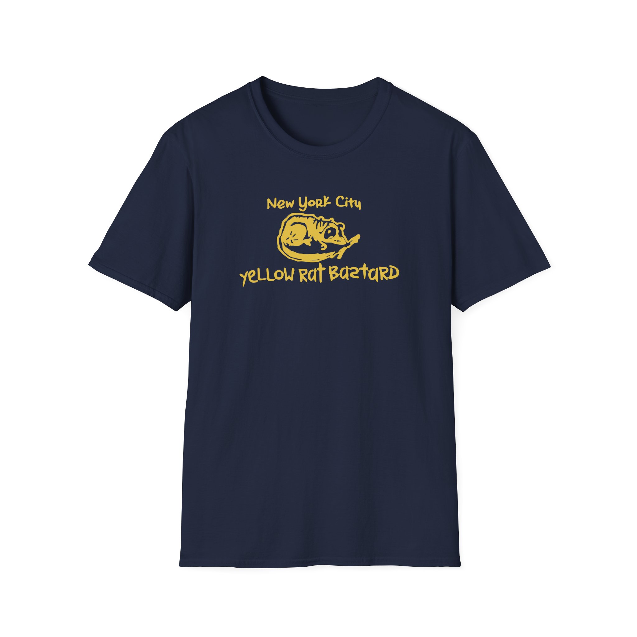 Ishowspeed John Galt Nyc Yellow Rat Bastard Unisex Softstyle T-Shirt