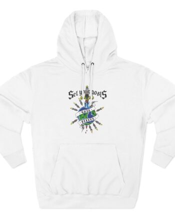 Set Your Goals Gaia Bleeds Three-Panel Fleece Hoodie
