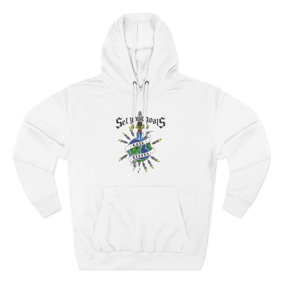 Set Your Goals Gaia Bleeds Three-Panel Fleece Hoodie