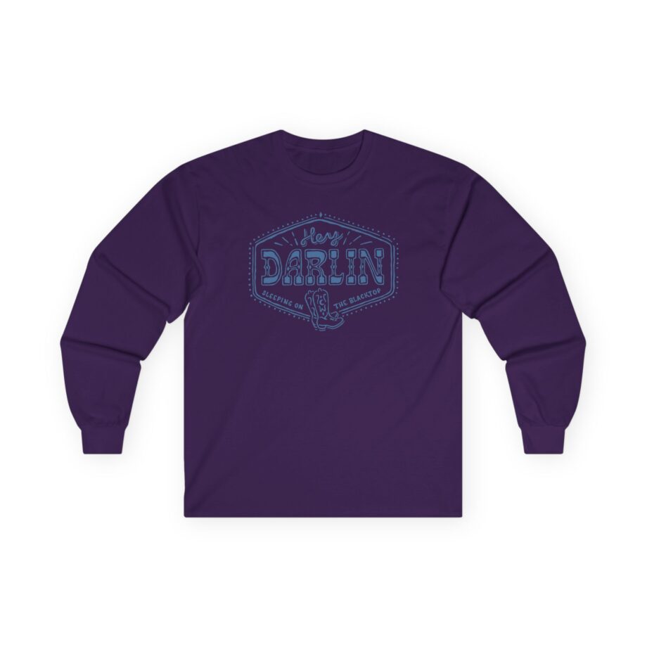 Colter Wall Hey Darlin Unisex Ultra Cotton Long Sleeve Tee
