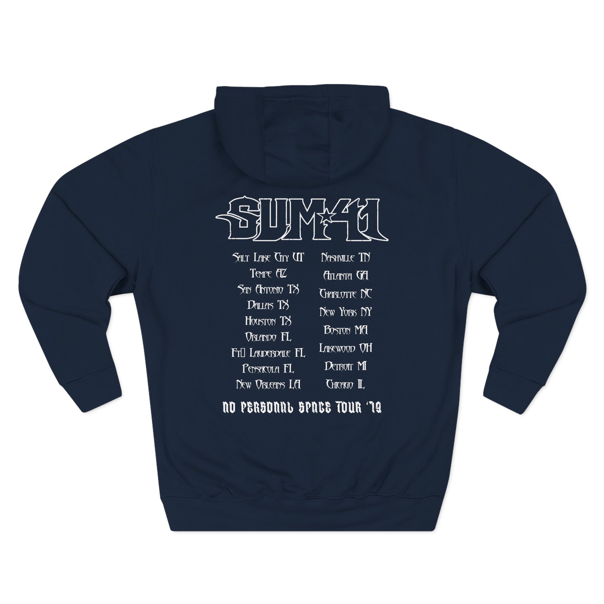 Sum 41 Reap41 Itin Three-Panel Fleece Hoodie