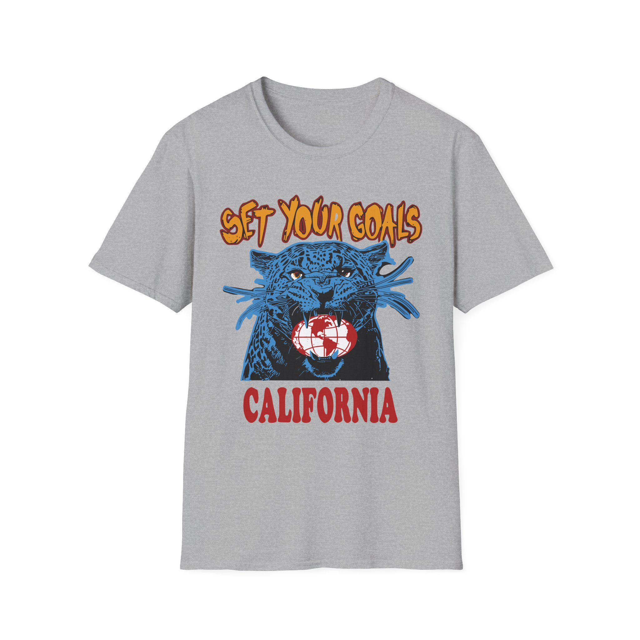 Set Your Goals Jaguar Unisex Softstyle T-Shirt