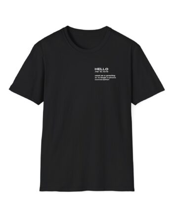 Lionel Richie Hello Unisex Softstyle T-Shirt