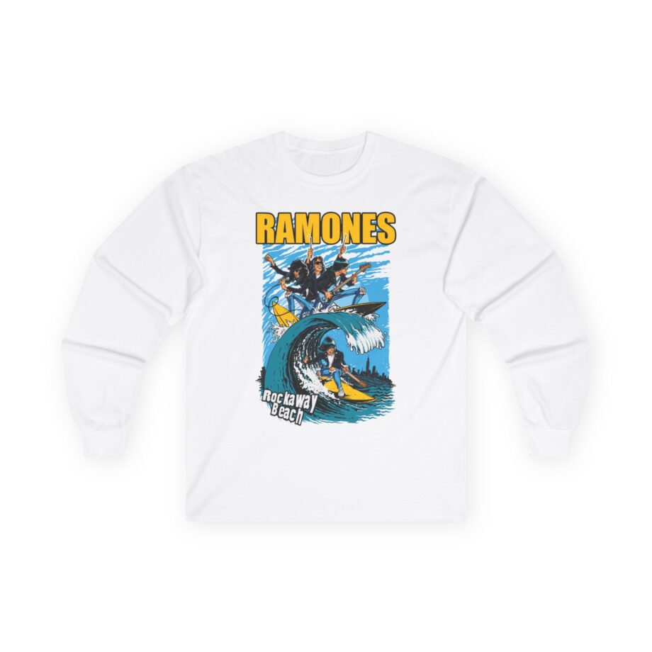 Ramones Rockaway Beach Unisex Ultra Cotton Long Sleeve Tee