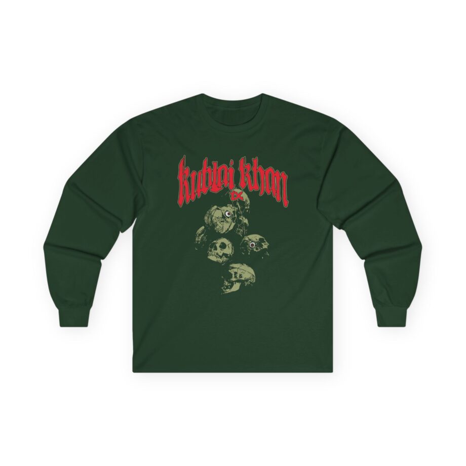 Kublai Khan - Skull Unisex Ultra Cotton Long Sleeve Tee