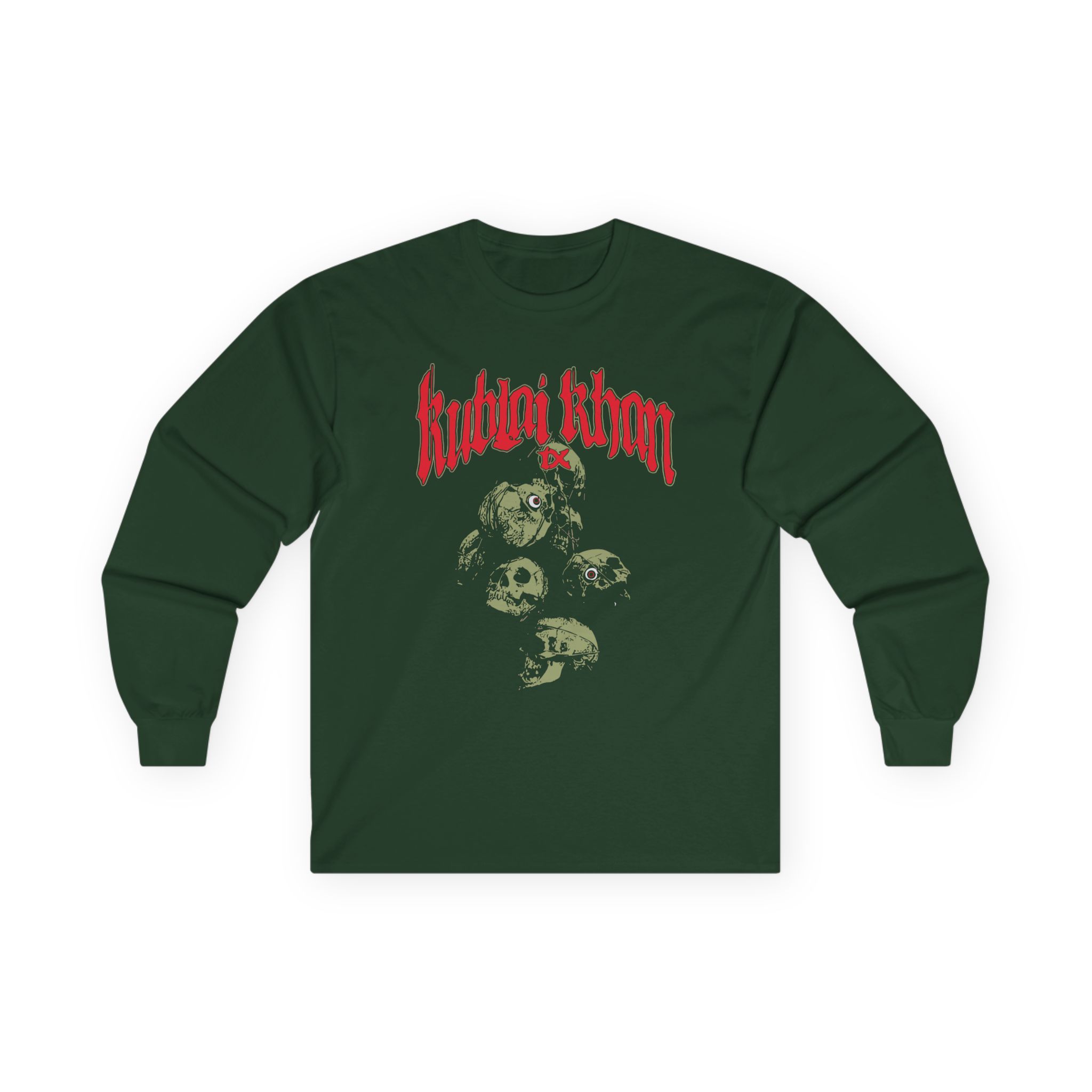 Kublai Khan - Skull Unisex Ultra Cotton Long Sleeve Tee