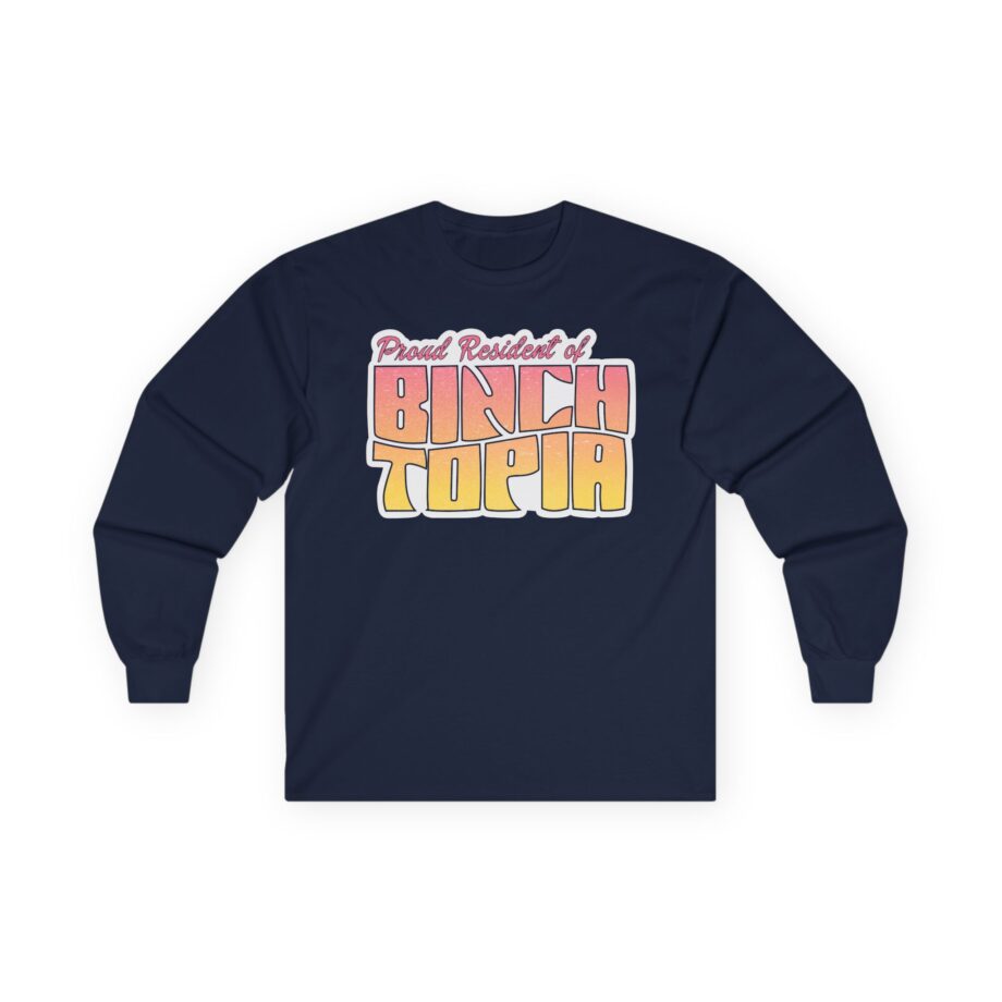 Binchtopia Unisex Ultra Cotton Long Sleeve Tee