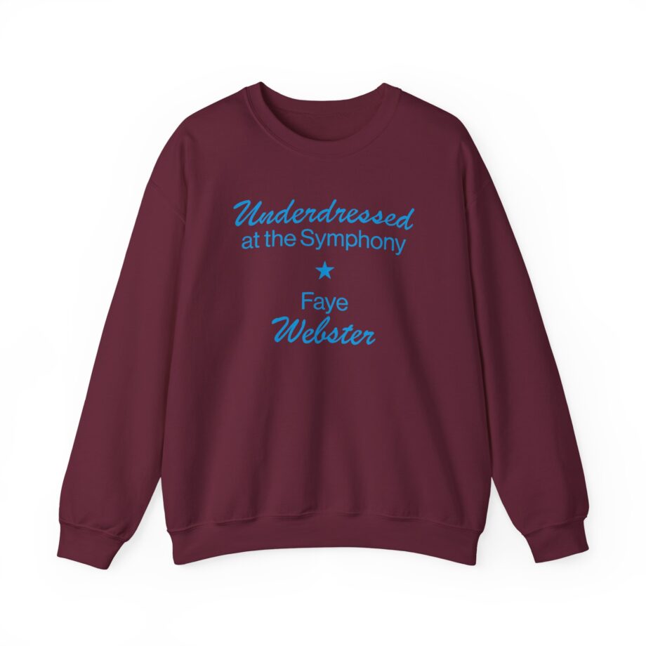 Faye Webster Underdressed at the Symphony 2024 Tour Unisex Heavy Blend™ Crewneck Sweatshirt