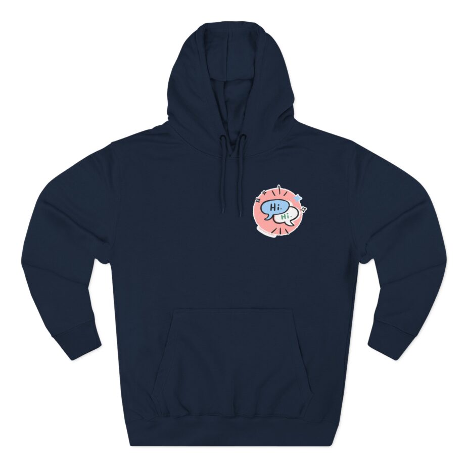 Heartstopper Love Story Three-Panel Fleece Hoodie