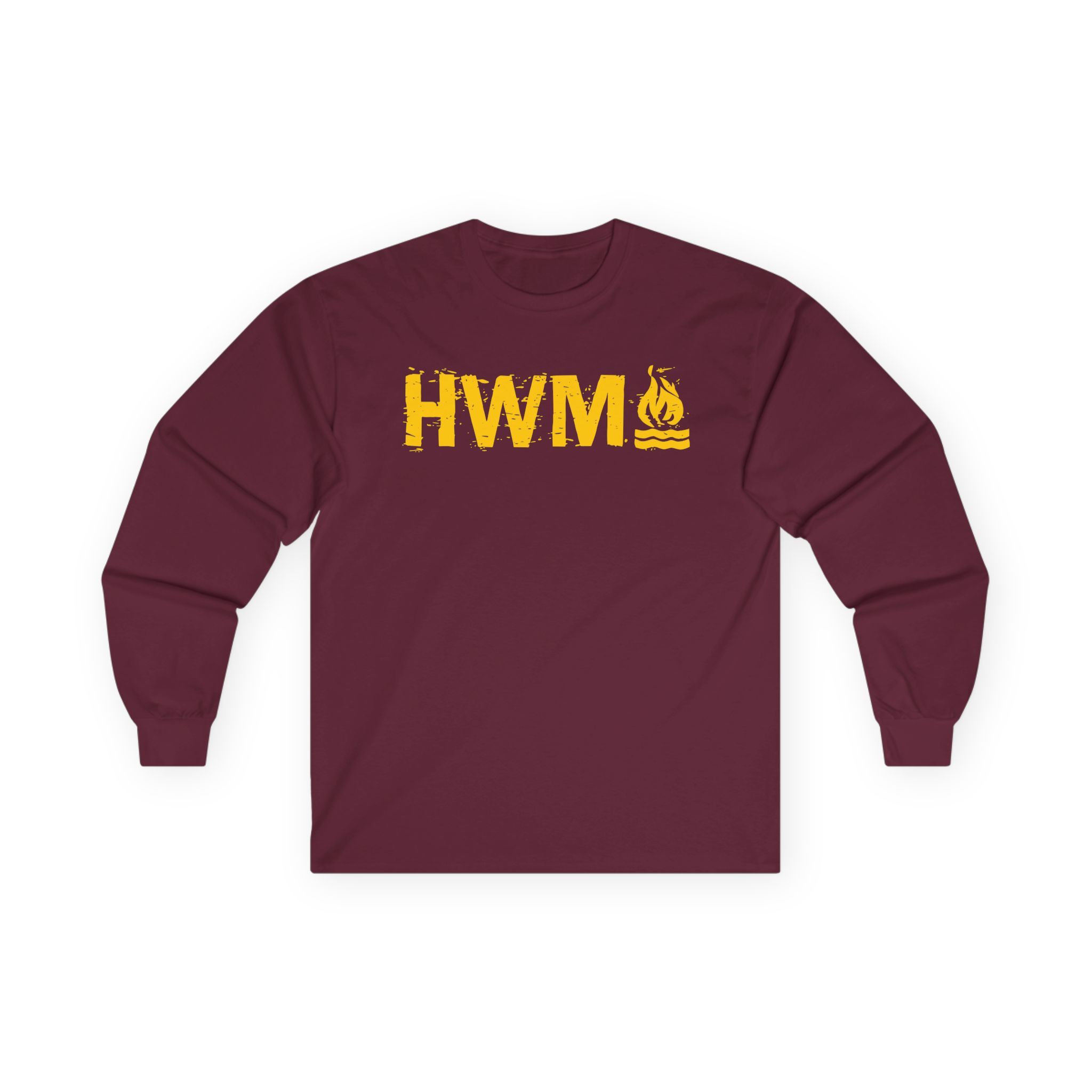 Hot Water Music OG Letter Unisex Ultra Cotton Long Sleeve Tee