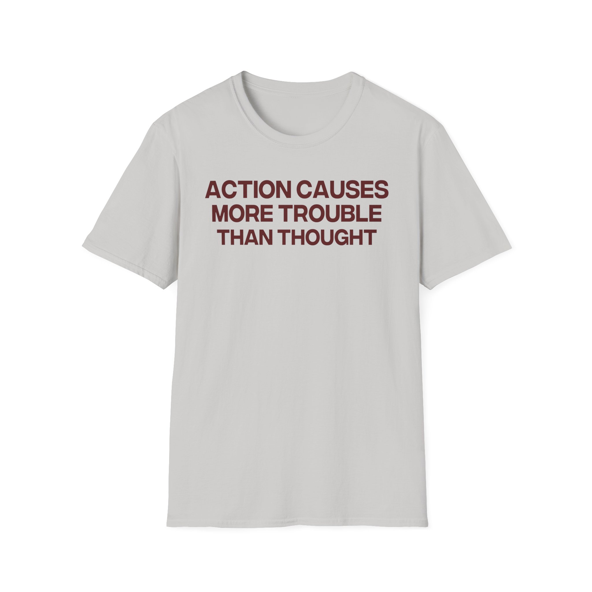 Jenny Holzer Action Causes More Trouble Than Thought Unisex Softstyle T-Shirt