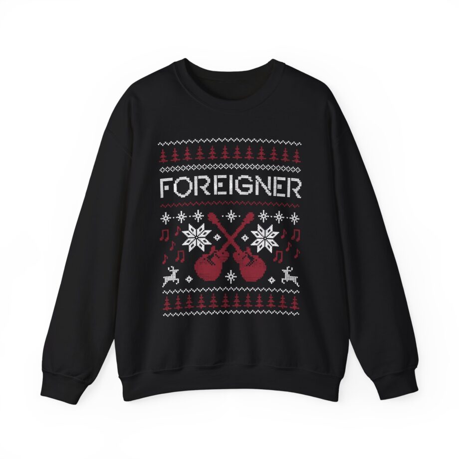 Foreigner Holiday Unisex Heavy Blend™ Crewneck Sweatshirt