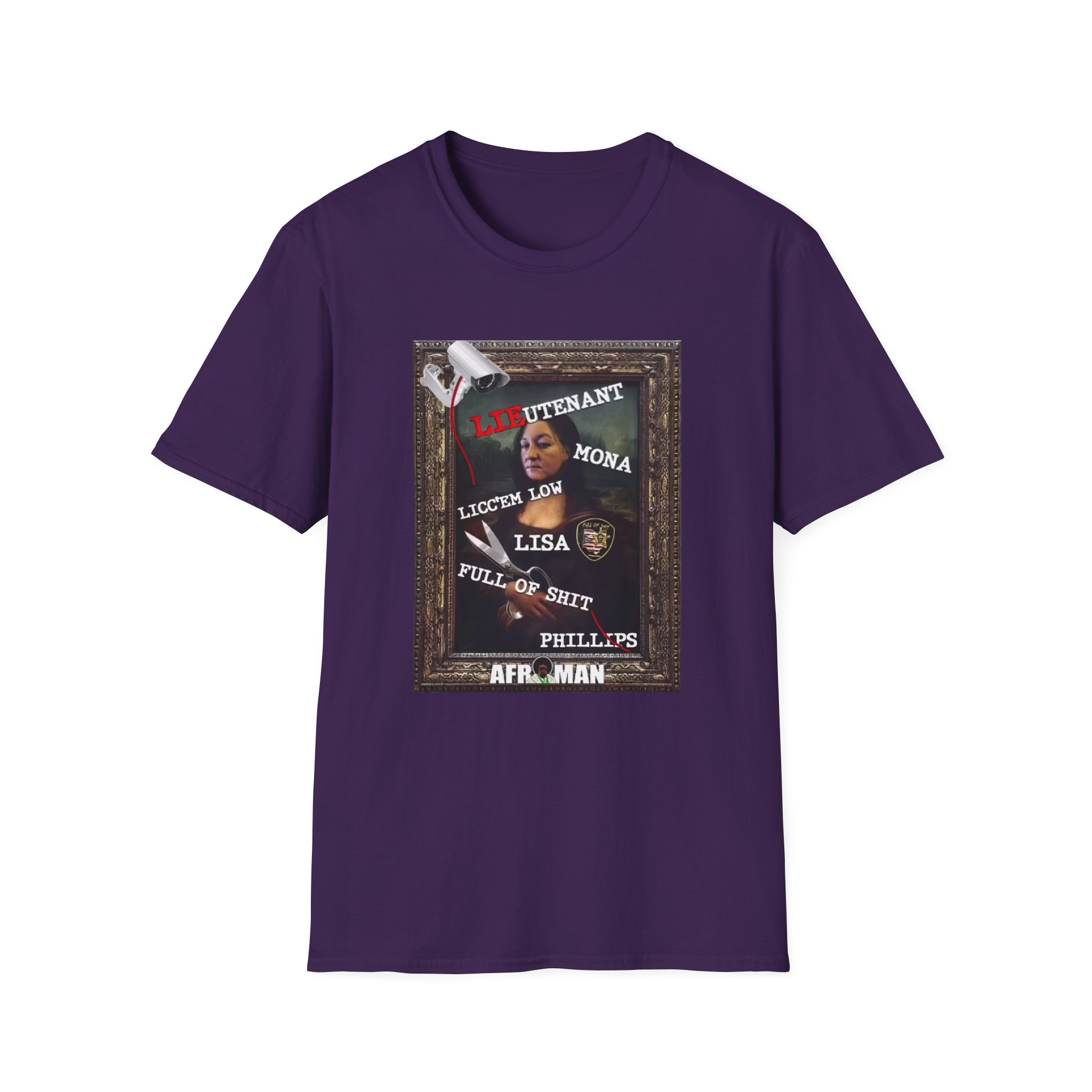Afroman Lt Licc’em Low Lisa Full of Shit Phillips Unisex Softstyle T-Shirt