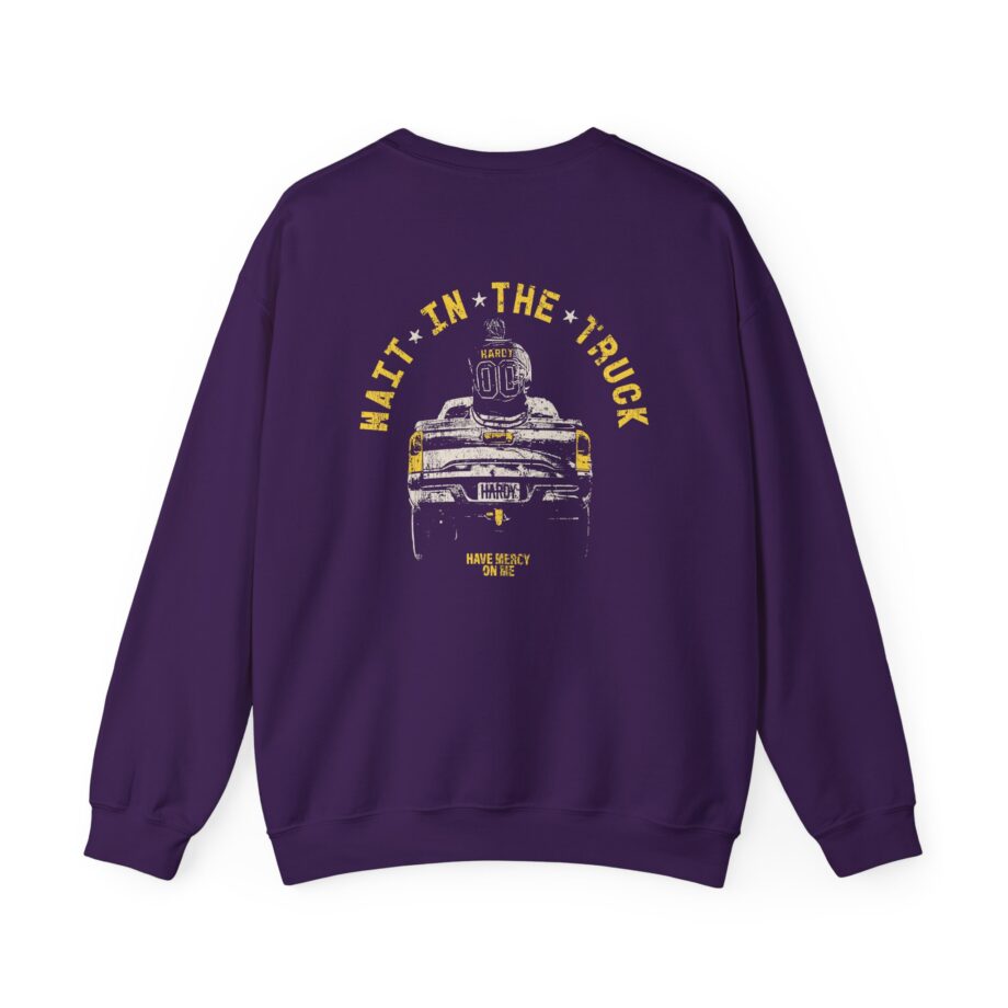 Hardy Wait in the Truck Unisex Heavy Blend™ Crewneck Sweatshirt