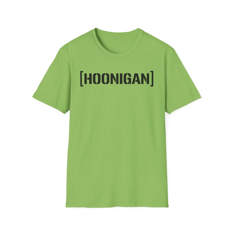 Hoonigan Bracket Censor Bar Logo Unisex Softstyle T-Shirt