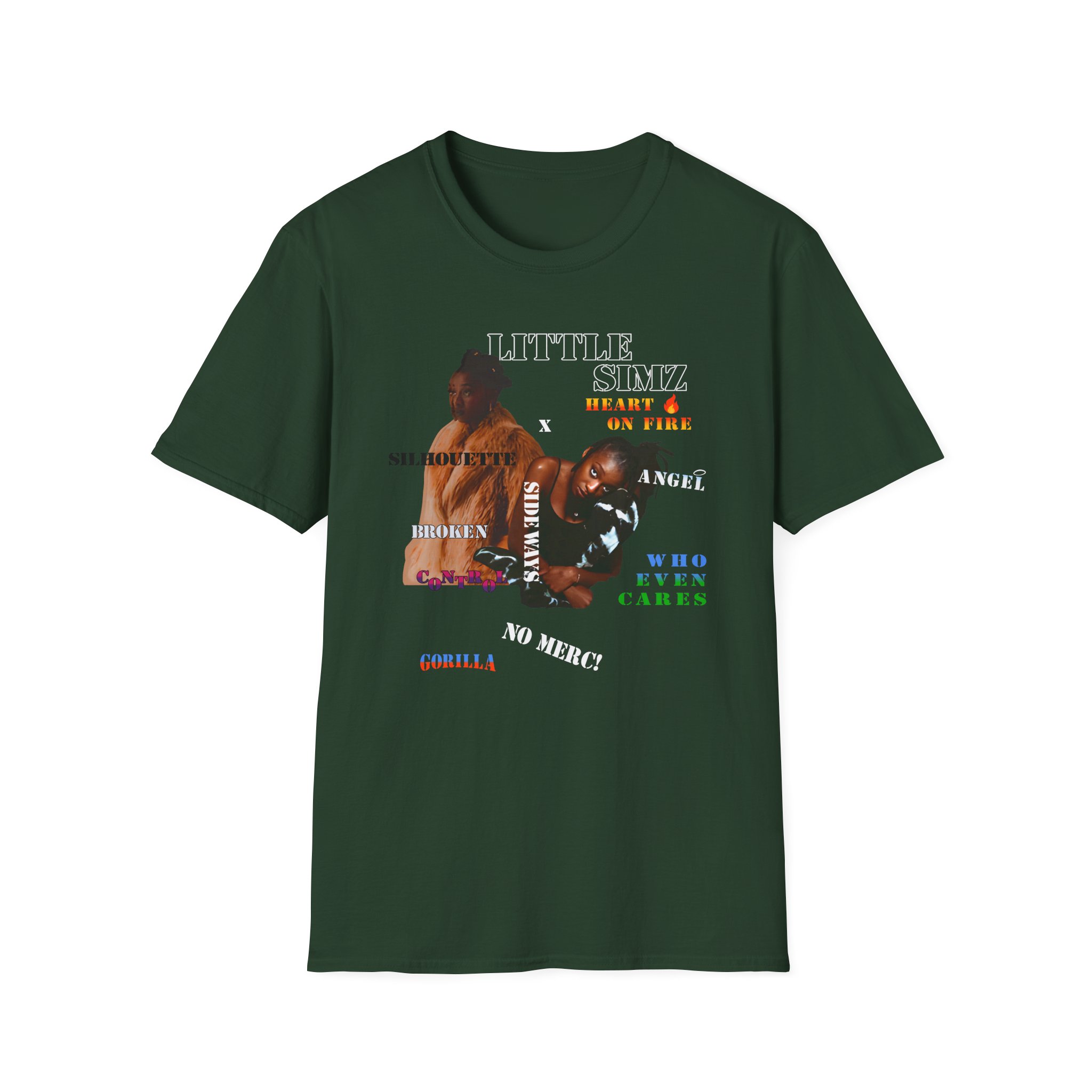Little Simz Photo Collage Unisex Softstyle T-Shirt