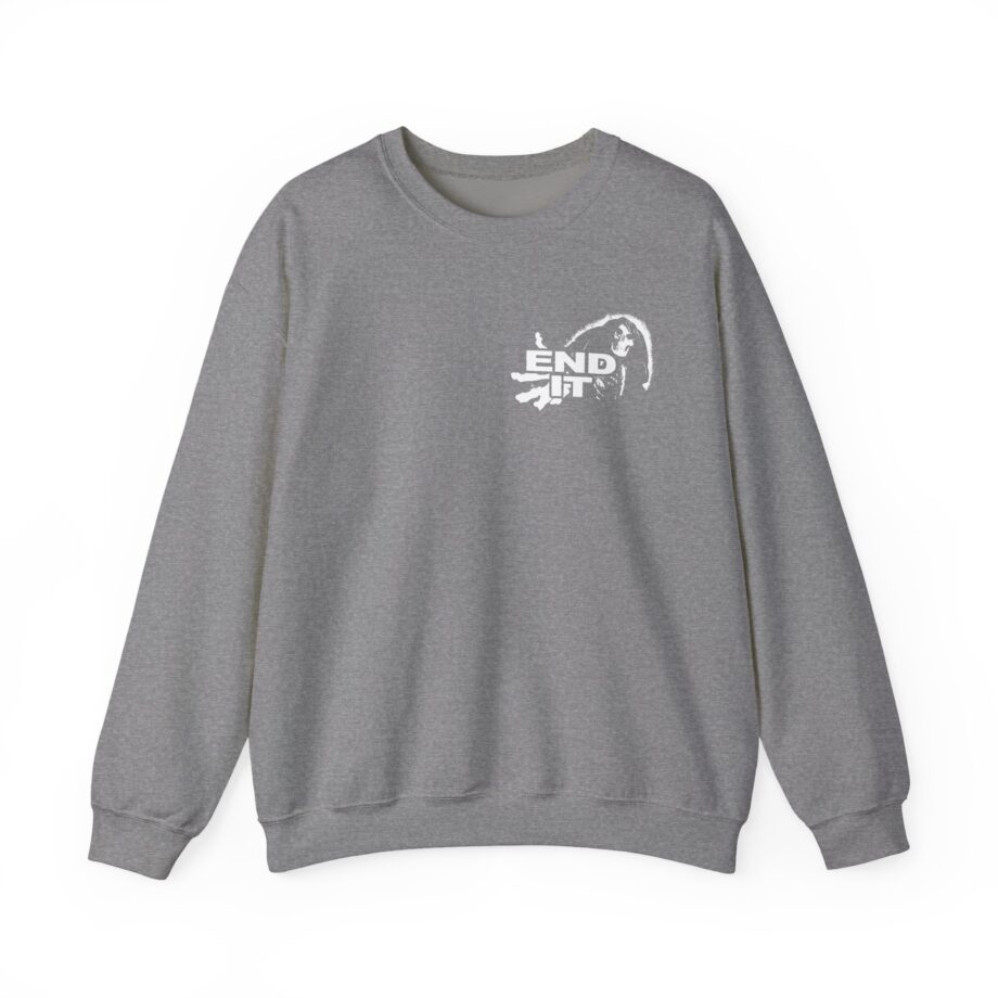 End It Unisex Heavy Blend Crewneck Sweatshirt