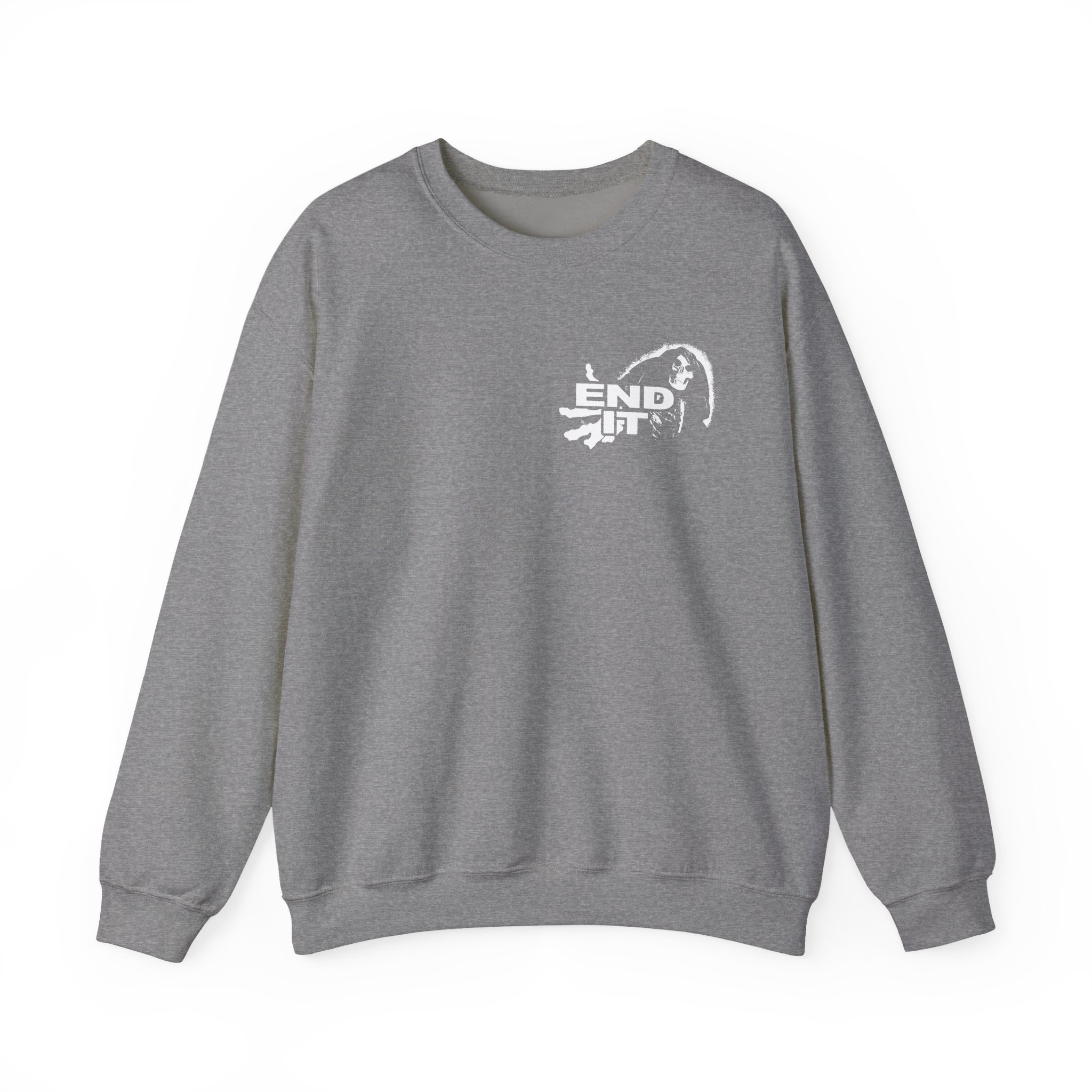 End It Unisex Heavy Blend Crewneck Sweatshirt
